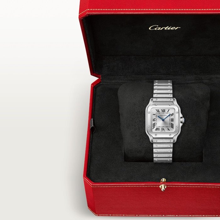 Cartier Santos De Cartier, Small Model, Quartz, Steel MPN: WSSA0082