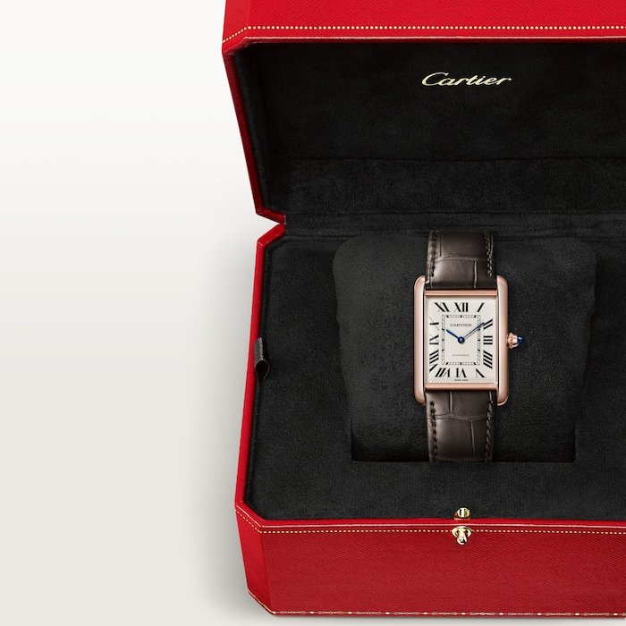 Cartier Tank Louis Cartier watch, large model, mechanical movement with automatic winding MPN: WGTA0346