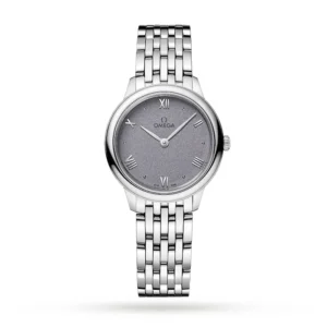Omega De Ville Prestige Quartz 27.5mm Ladies Watch Purple MPN: O43410286003001
