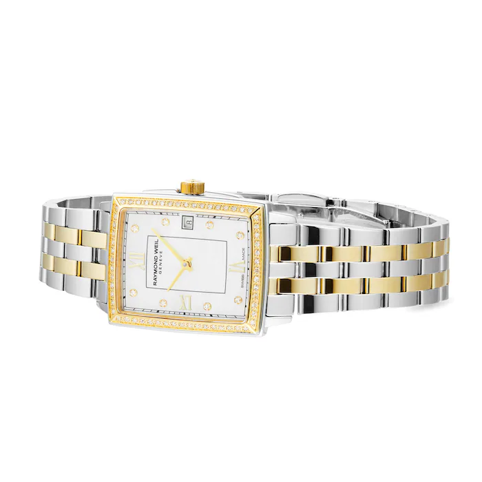 Raymond Weil Toccata Ladies Rectangular 68 Diamonds Watch 22.6mm MPN: 5925-SPS-00995