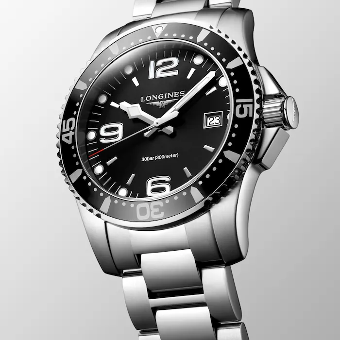 Longines HydroConquest 41mm Mens Watch Black MPN: L37404566