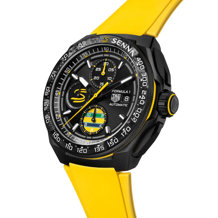 TAG Heuer Formula 1 Chronograph x Senna Special Edition 44mm Mens Watch MPN: CBZ2081.FT8092