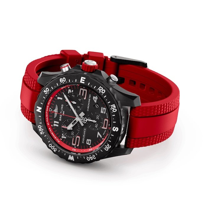 Breitling Endurance Pro 38mm Unisex Watch Red Rubber MPN: X83310D91B2S1